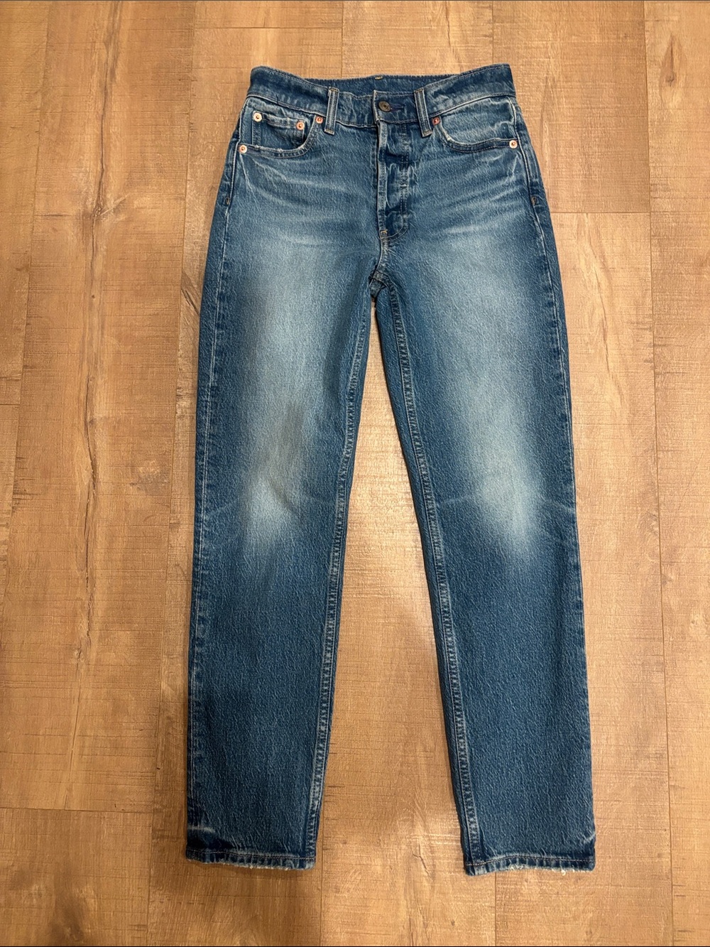 GAP Cheeky straight high rise ankle